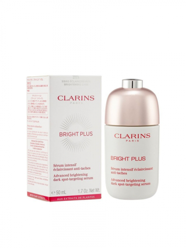 CLARINS Сыворотка, способствующая сокращению пигментации и придающая сияние коже Bright Plus, 50 мл. 