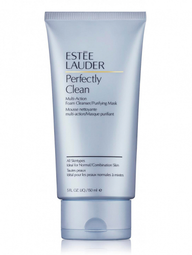 Estee Lauder Perfectly Clean 2 в 1: пенка для умывания/маска очищающая, 150 мл.