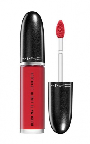 Mac Retro Matte Liquid Lipcolour Жидкая помада для губ, Тон 102, 5 мл.