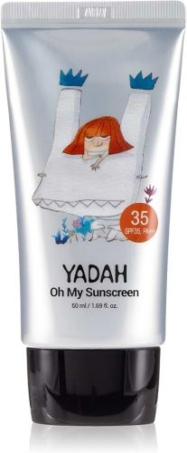 Yadah Oh My Sun Screen SPF 35 Успокаивающий солнцезащитный крем SPF35 PA++, 50 мл. 