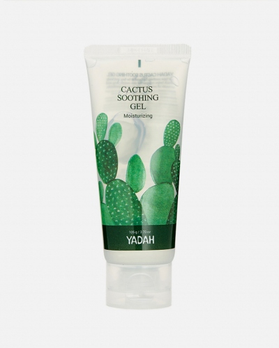 Yadah Cactus Soothing Gel Увлажняющий и успокаивающий гель для лица и тела, 105 мл. 
