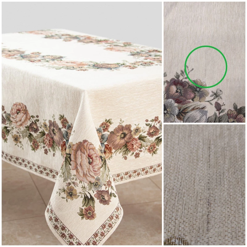 Outlet ЗС Белая Покрывало Скатерть 2310043 155х355 см