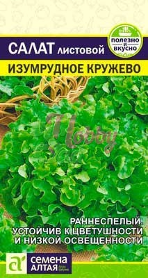 Зелень Салат Изумрудное Кружево/Сем Алт/цп 0,5 гр.