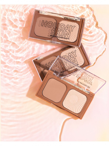 CATRICE/Палетка для лица Holiday Skin Bronze & Glow Palette 010/939970