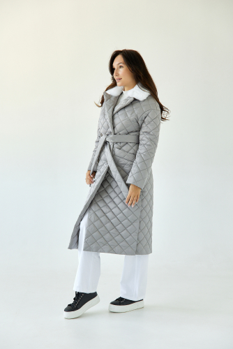 Куртка женская демисезонная 25660 (серый опал)