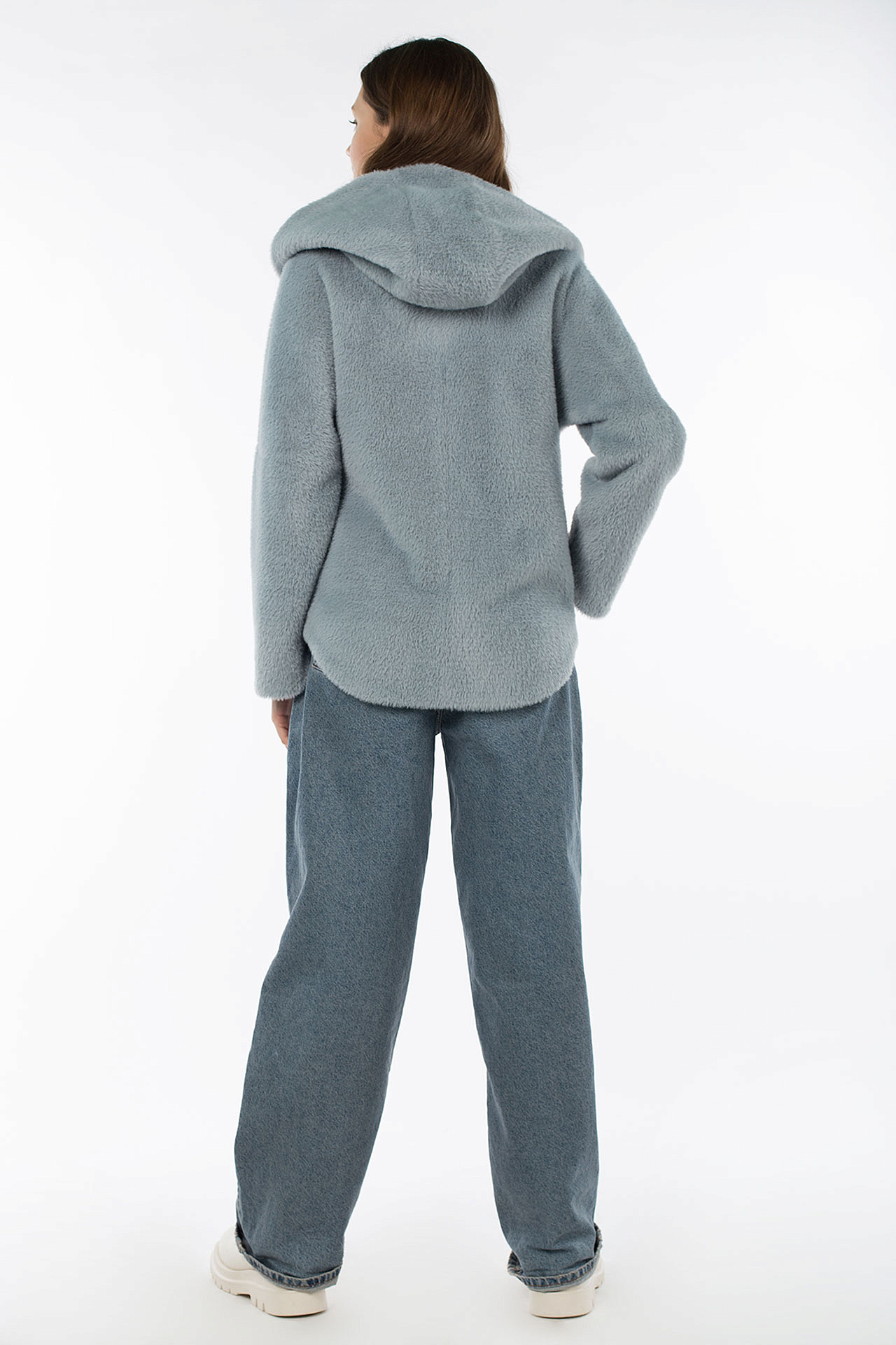 01-10878 Пальто женское демисезонное (пояс)