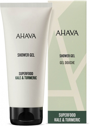 Ahava Superfood Kale & Turmeric Shower Gel Гель для душа 
