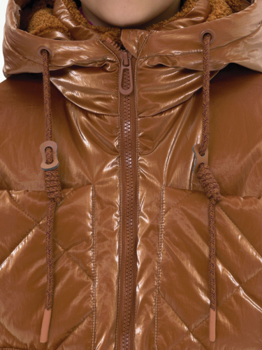 GZXL5292 Куртка для девочек Охра(32)