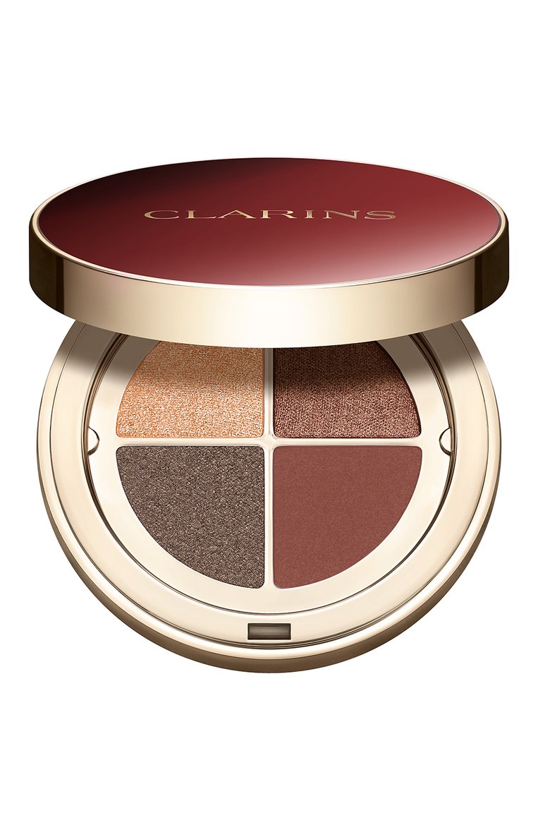 Clarins Ombre 4 Couleurs Eyeshadow Четырехцветные тени для век, Тон 10 Maple Gradation, 4,2 гр. Тестер в коробке