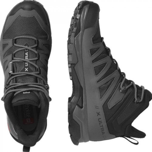 Ботинки мужские SHOES X ULTRA 4 MID GTX Black/Mgnt/Pearl, Salomon