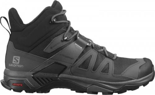 Ботинки мужские SHOES X ULTRA 4 MID GTX Black/Mgnt/Pearl, Salomon