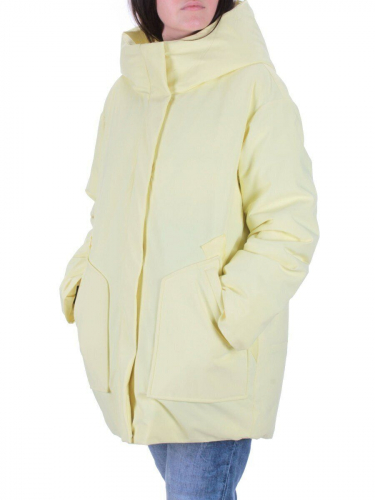 22311 YELLOW Куртка зимняя женская (200 гр. холлофайбера) размер 56