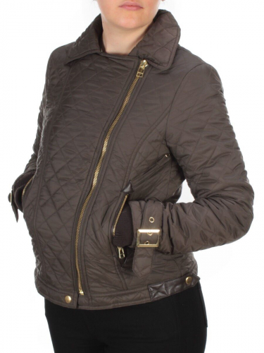 74051 GRAY Куртка демисезонная женская NO NAME (50 гр. синтепон) размер 38 - 44 российский