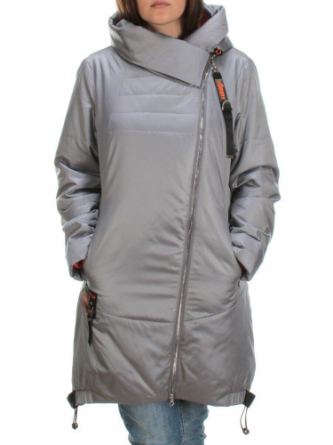 ZW-2182-C GRAY Куртка демисезонная женская (120 гр. синтепон) размер 46/48 российский