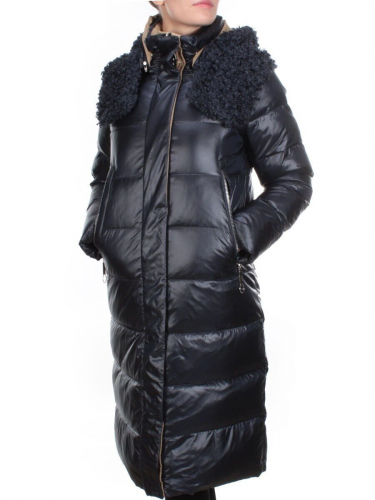 2181 AQUAMARINE Пальто зимнее женское DISCO KITTEN (200 гр. холлофайбера) размер S - 46российский