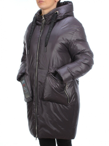 20-07 VIOLET Пальто зимнее облегченное YIGAYI размер S - 42 российский