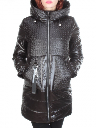 167 BLACK Куртка демисезонная женская ROVITHI (100 гр.синтепона) размер M - 44 российский