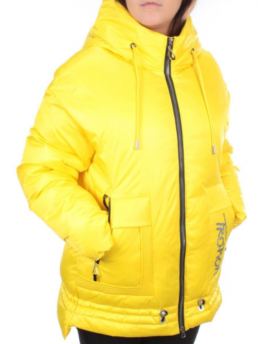 8801 YELLOW Куртка зимняя облегченная Cloud Lag Cat (холлофайбер) размер S - 42 российский