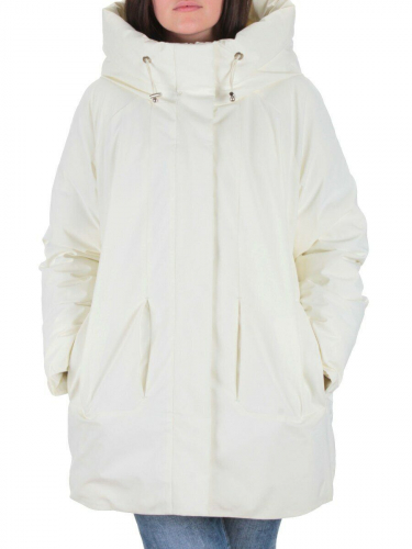 22362 WHITE Куртка зимняя женская (200 гр. холлофайбера) размер 50