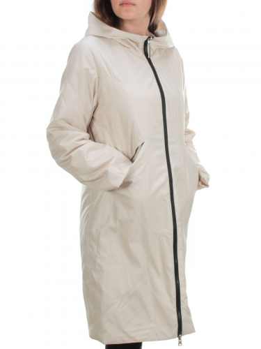 22098 MILK Куртка демисезонная двухсторонняя женская (80 гр. синтепон) размер 52