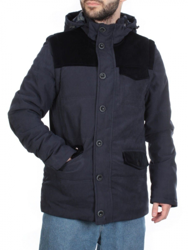 J83011 DEEP BLUE Куртка-жилет мужская зимняя NEW B BEK (150 гр. синтепон) размер L - 46 российский