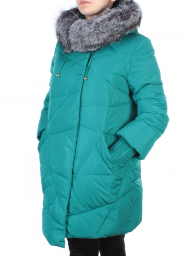 15-290 GREEN Куртка зимняя женская (200 гр. холлофайбера) размер S - 40/42 российский