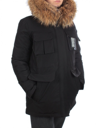 8097 BLACK Куртка зимняя женская JARIUS (200 гр. холлофайбера) размер XL - 48 российский