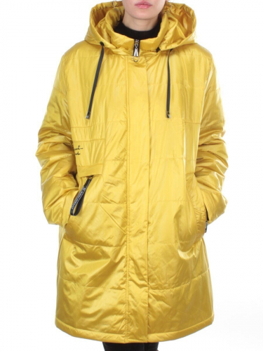 22-310 YELLOW Куртка демисезонная женская AKiDSEFRS (100 гр.синтепона) размер 68