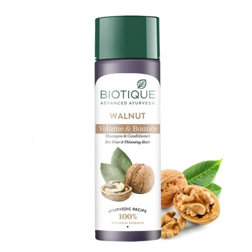 Biotique Walnut Volume & Bounce Shampoo Шампунь для волос 