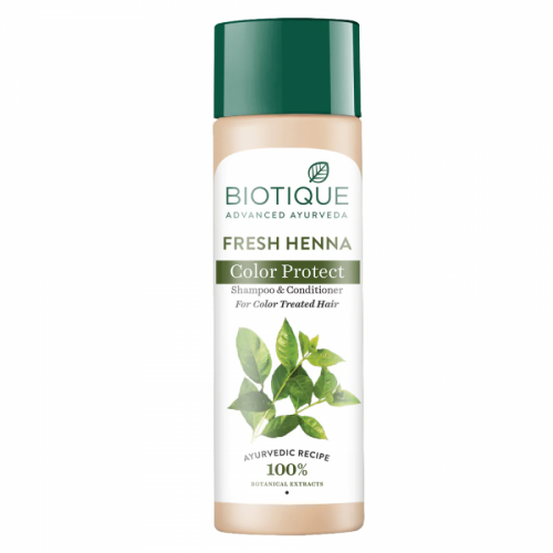 Biotique Fresh Henna Colour Protect Shampoo with Conditioner  Шампунь-кондиционер для волос 