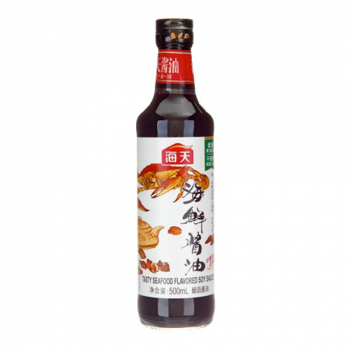 HADAY Seafood flavored soy sauce Соевый соус со вкусом морепродуктов 500мл