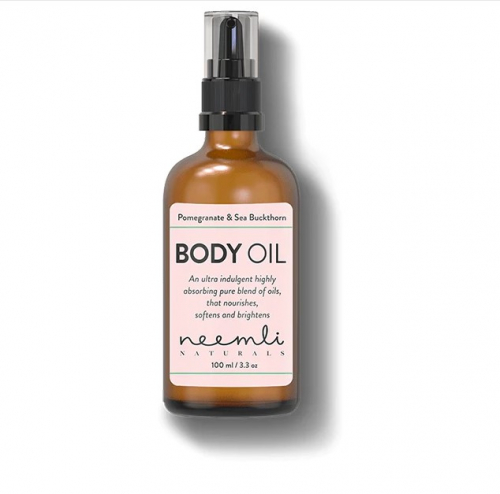 Neemli Naturals Pomegranate and Sea Buckthorn Body Oil Питательное масло для тела с маслами облепихи и граната 100мл