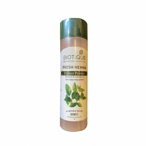 BIOTIQUE Fresh Henna Colour Protect Shampoo with Conditioner Шампунь-кондиционер для волос 
