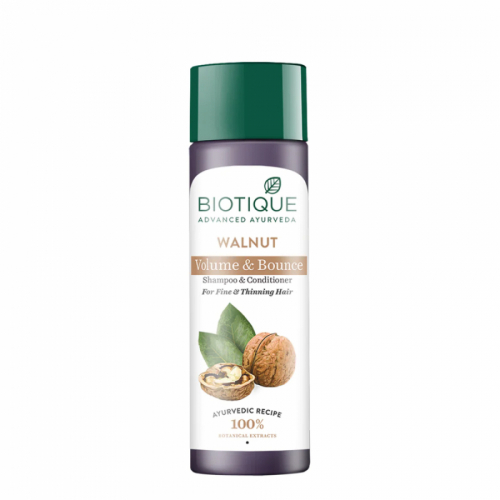 BIOTIQUE Walnut Volume & Bounce Shampoo Шампунь для волос 