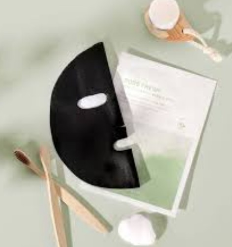 130рMIZON PORE FRESH DEEP CLEANSING BUBBLE MASK Глубокоочищающая пузырьковая тканевая маска для лица 25г