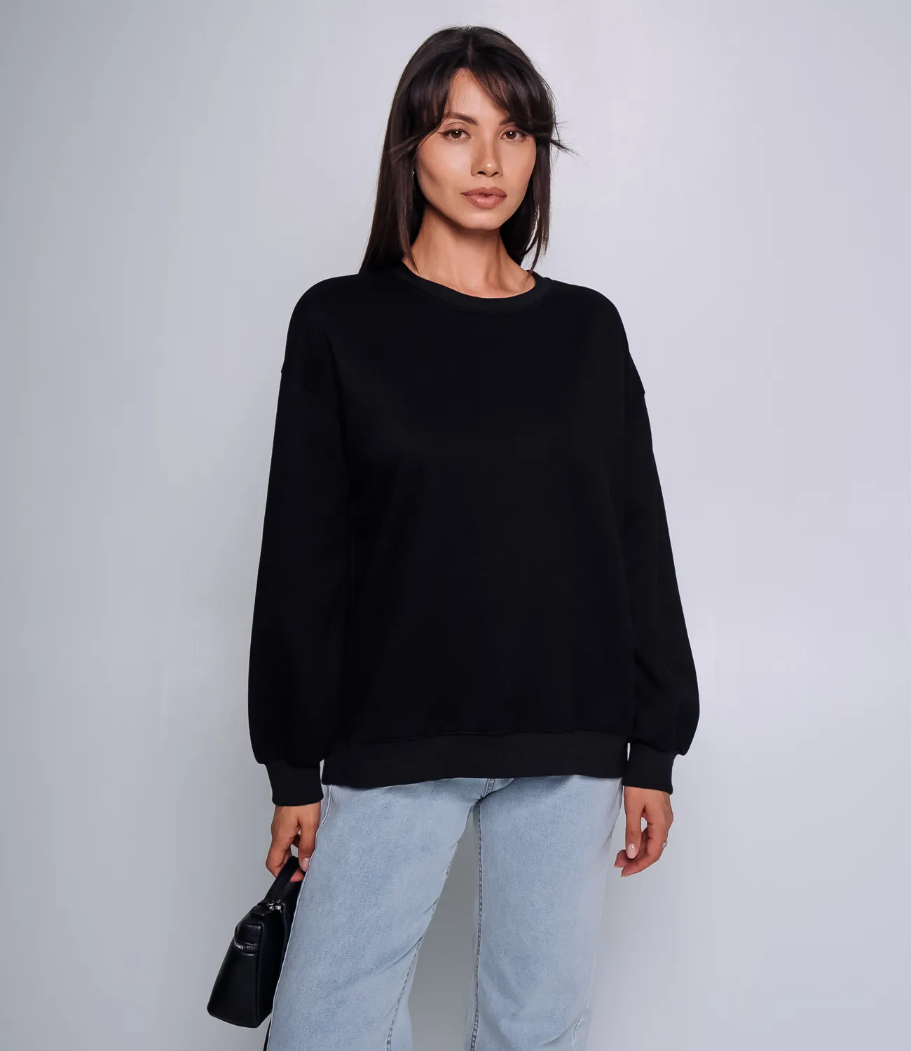 Свитшот #КТF003, чёрный