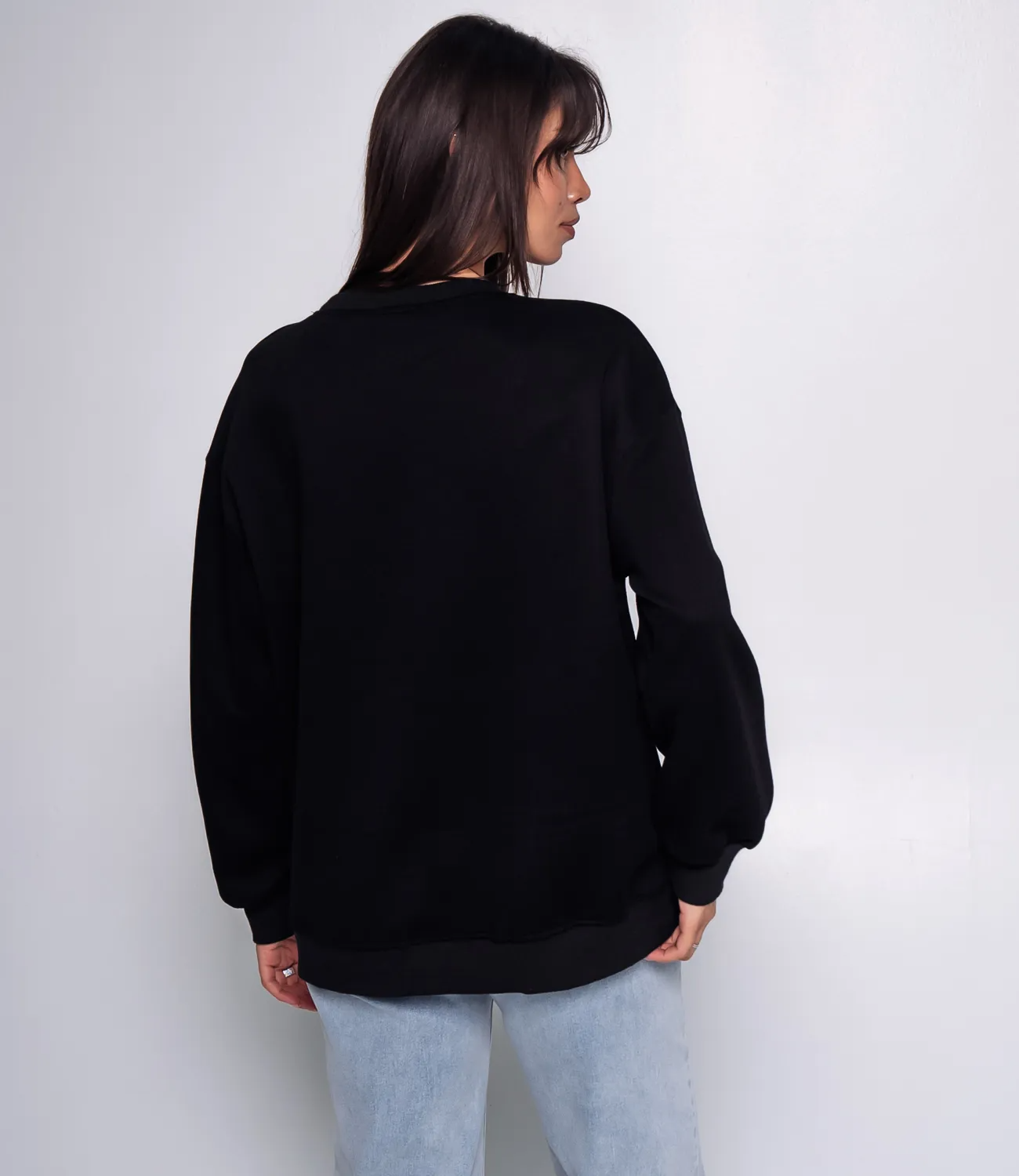 Свитшот #КТF003, чёрный