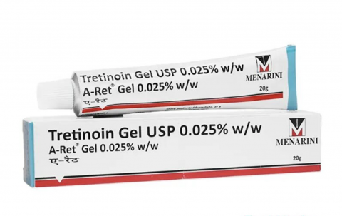 Ретин-А Третинион Гель 0.025% (RETINO-A TRETINION U.S.P.) Индия, 20 гр