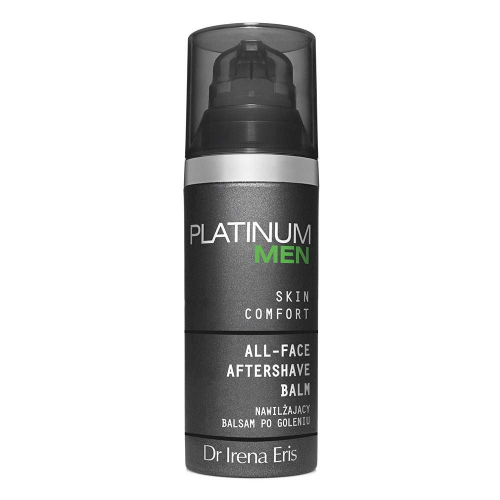 Dr Irena Eris Platinum Men Skin Comfort Увлажняющий бальзам после бритья, 50 мл. Без слюды