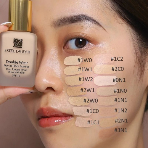 Estee Lauder Double Wear Stay-In-Place Makeup SPF 10 Устойчивый тональный крем, Тон Cool Bone 1C1 , 30 мл. 
