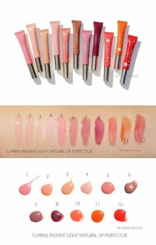 Clarins Natural Lip Perfector Блеск для губ Тон 07 toffee pink shimmer, 12 мл.