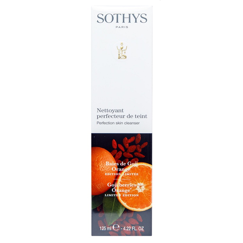 Sothys Perfection skin cleanser Роскошный крем для глубокого очищения кожи Ягоды Годжи - Апельсин, 125 мл.