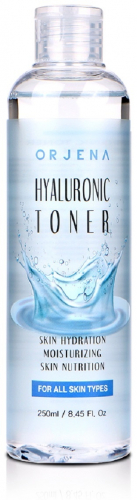 ORJENA Ultra Hyaluronic Toner Тонер с гиалуроновой кислотой, 250 мл. 