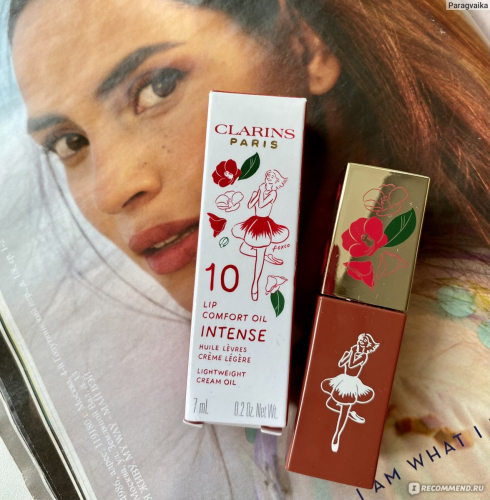 Clarins Lip Сomfort Oil Intense Масло-тинт для губ с кремовой текстурой, Тон 10, 7 мл.