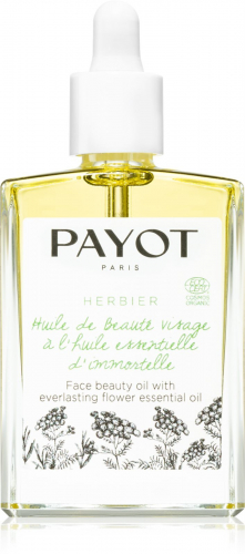 PAYOT HERBIER Huile de Beauté visage a l’huile essentielle d'immortelle Масло для лица с эфирным маслом бессмертника, 30 мл. Тестер