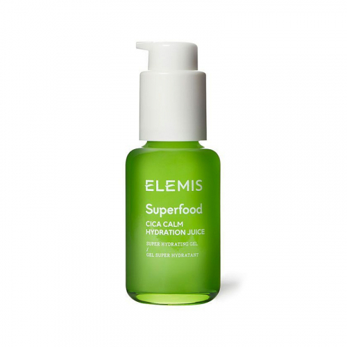 Elemis Superfood cica Calm Hydration Juice Успокаивающий гель для лица с экстрактом Центеллы Азиатской Суперфуд, 50 мл. 