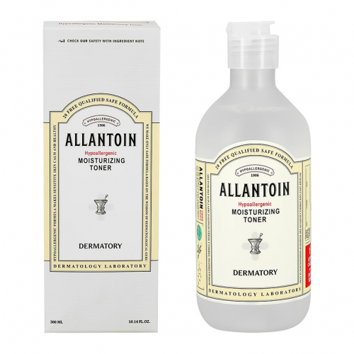 Dermatory HYPOALLERGENIC MOISTURIZING TONER Тонер для лица с аллантоином, 300 мл.