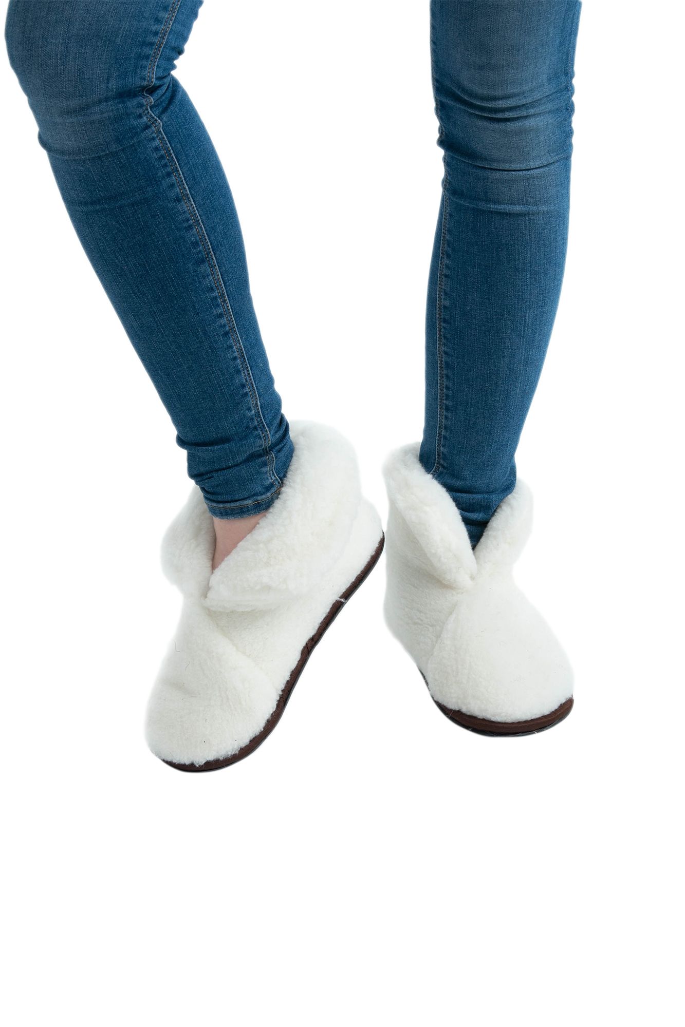 Чуни домашние цвет Ваниль (модель 2023)