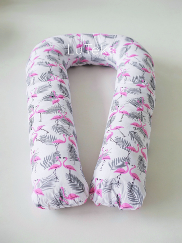 Подушка для беременных Бязь Фламинго