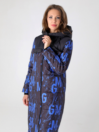Пальто 23415 ярко-синий. Старая цена 5950 руб!